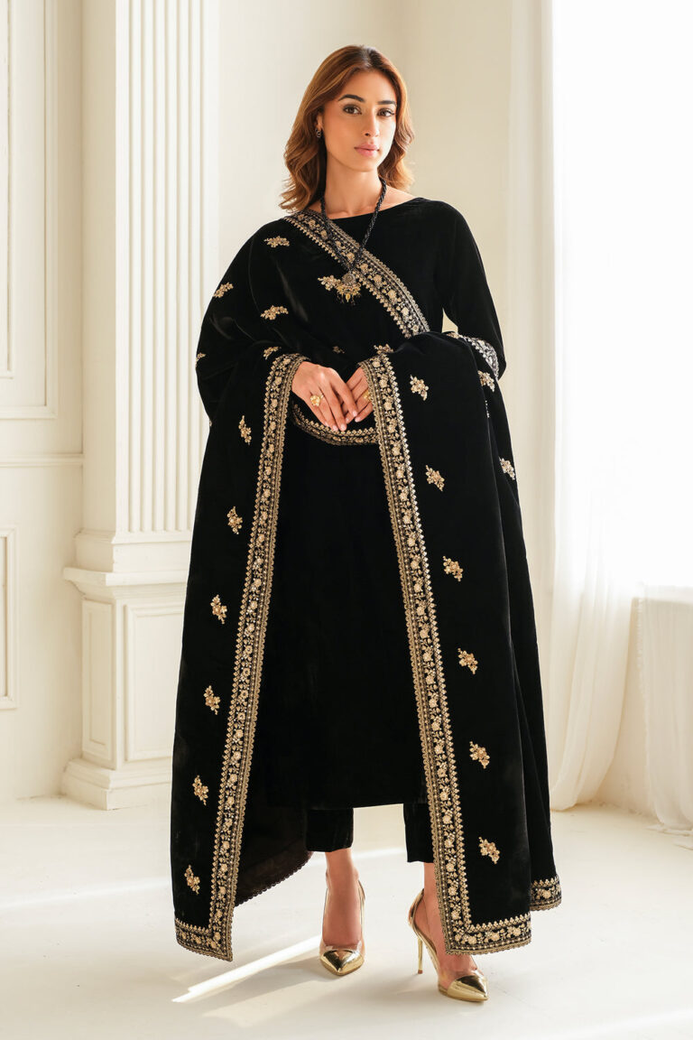BAROQUE | Velvet Shawl -VS-55
