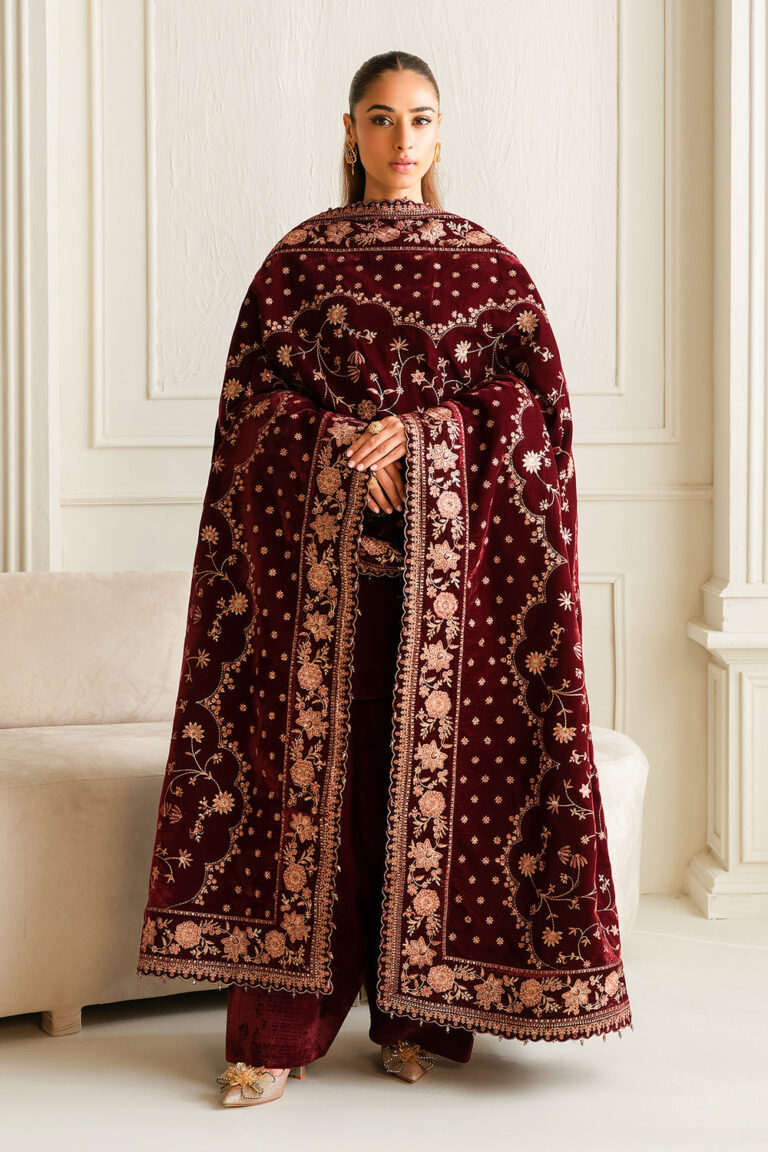 BAROQUE | Velvet Shawl -VS-56