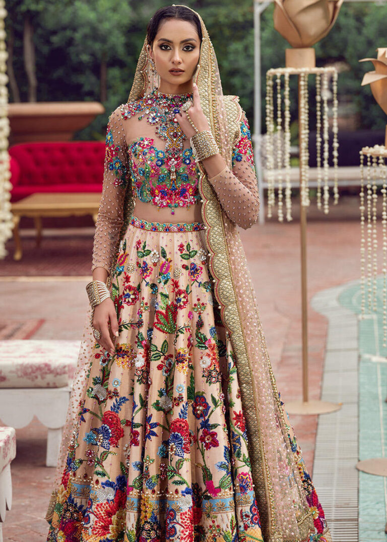 Classic Bridal Lehenga Choli Dupatta Wedding Dress
