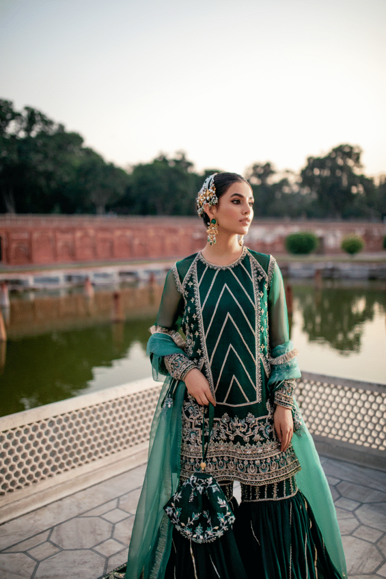 GreenFarshiGhararaShirtPakistaniMehndiDresses_1080x