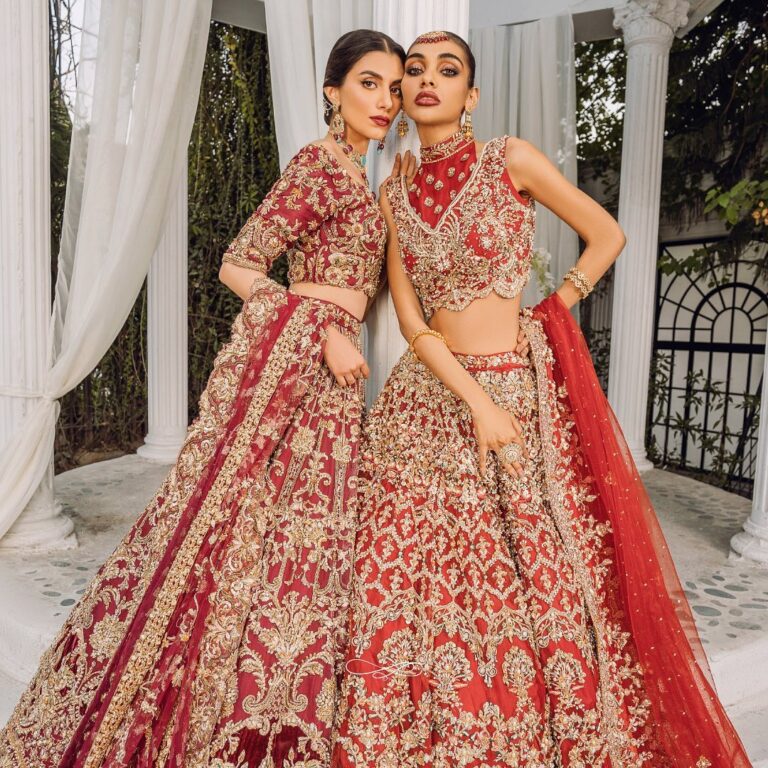 HeavyIndianBridalWearMaroonRedLehengaCholiDress_1080x