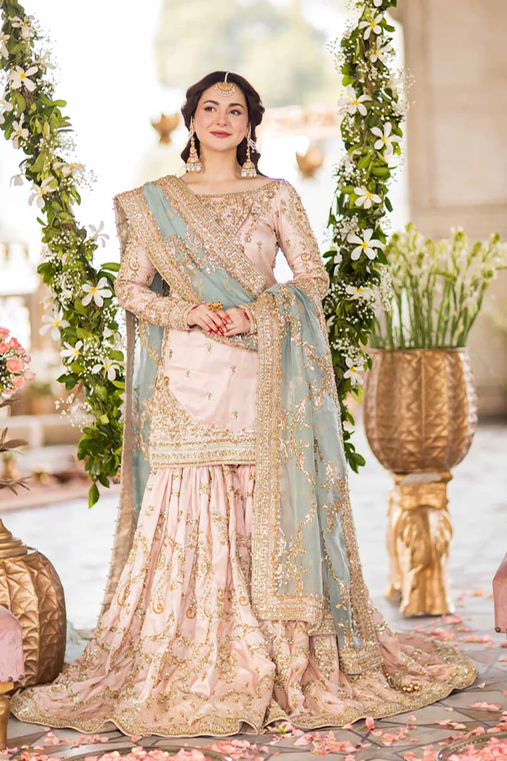 PeachPinkShararaShirtBridalPakistaniWeddingDresses_720x