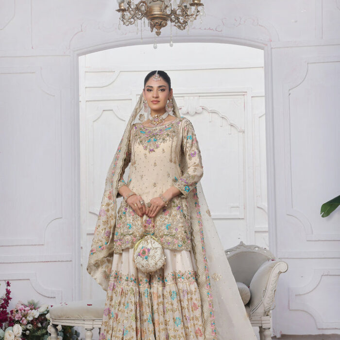 Luxury Nikkah Gharara Outfit -NW-01
